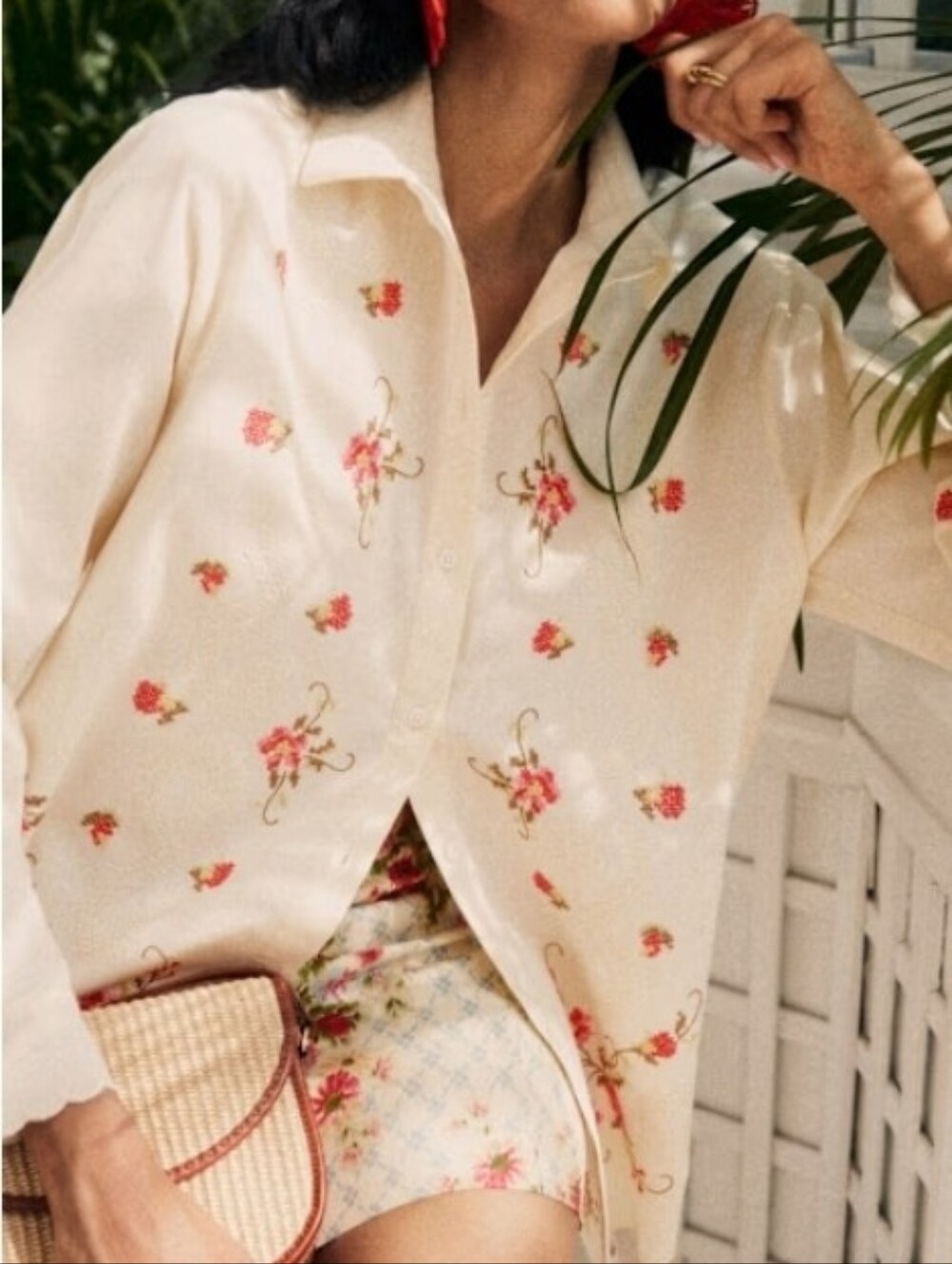 Sezane x Andion Maxy Shirt 32/0 NWOT
